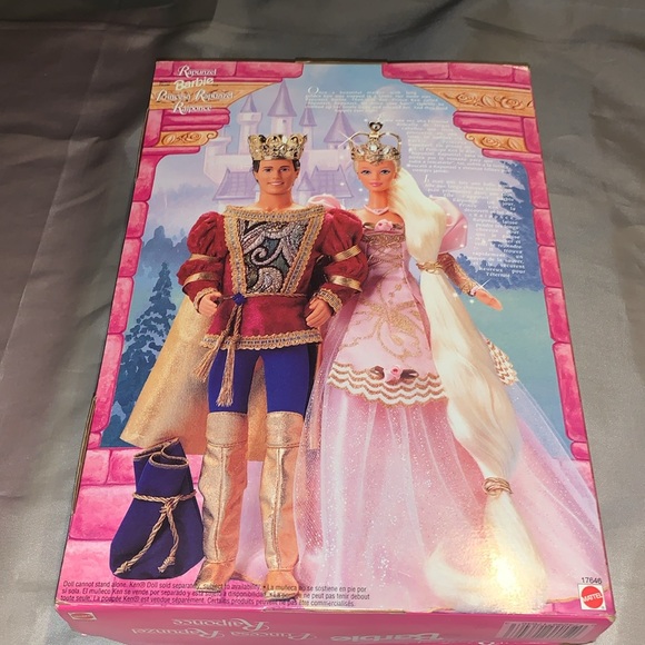 Vintage 1997 Rapunzel Barbie doll new unopenedsealed in box - Picture 7 of 13
